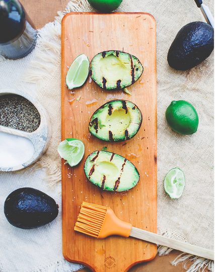 Lime Grilled Avocados
