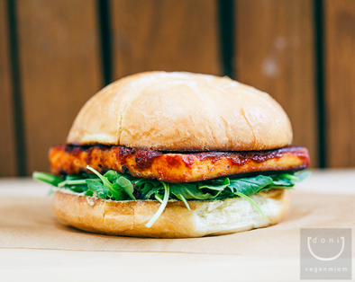 BBQ Tofu Burger